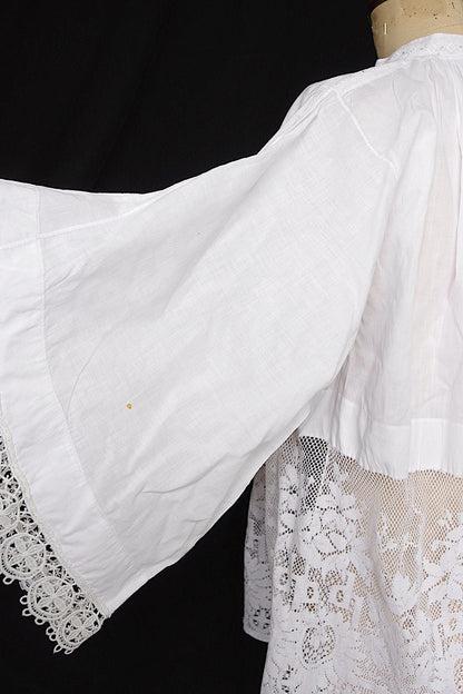 アンティークチュニック　antique vêtement  surplis .FR a l'epoque