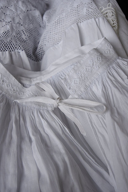 アンティークチュニック　antique vêtement  surplis .FR a l'epoque