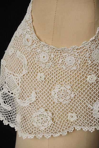 アンティークジレ　antique vêtement  クロシェジレ .FR a l'epoque