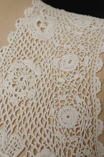 アンティークジレ　antique vêtement  クロシェジレ .FR a l'epoque