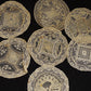 アンティークレース　dentelle ancienne 刺繍モチーフ .FR a l'epoque