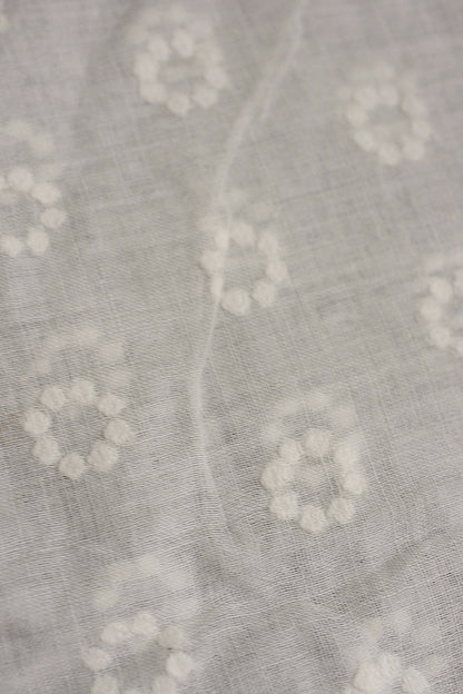 アンティークレース　dentelle ancienne 刺繍　生地　クッションカバー .FR a l'epoque