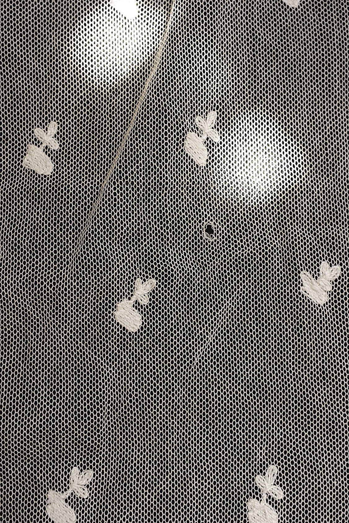 アンティークレース　dentelle ancienne ショール2 .FR a l'epoque