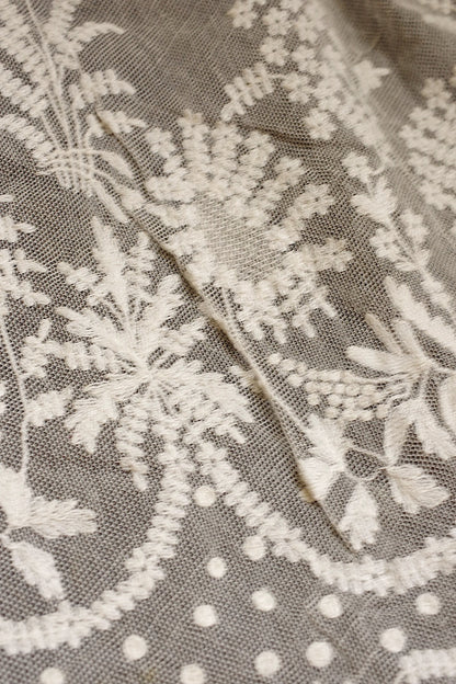 アンティークレース　dentelle ancienne ショール2 .FR a l'epoque