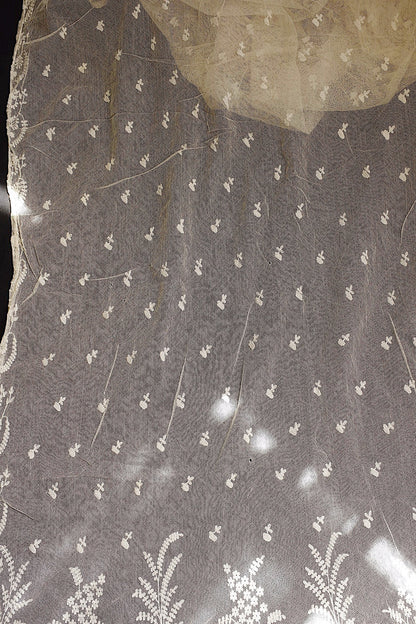 アンティークレース　dentelle ancienne ショール2 .FR a l'epoque