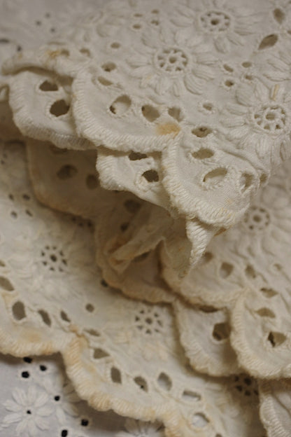 アンティークレース　dentelle ancienne 220cm .FR a l'epoque