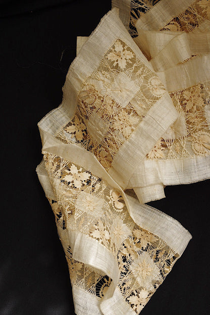 アンティークレース　dentelle ancienne 322cm .FR a l'epoque