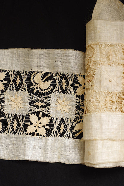 アンティークレース　dentelle ancienne 322cm .FR a l'epoque