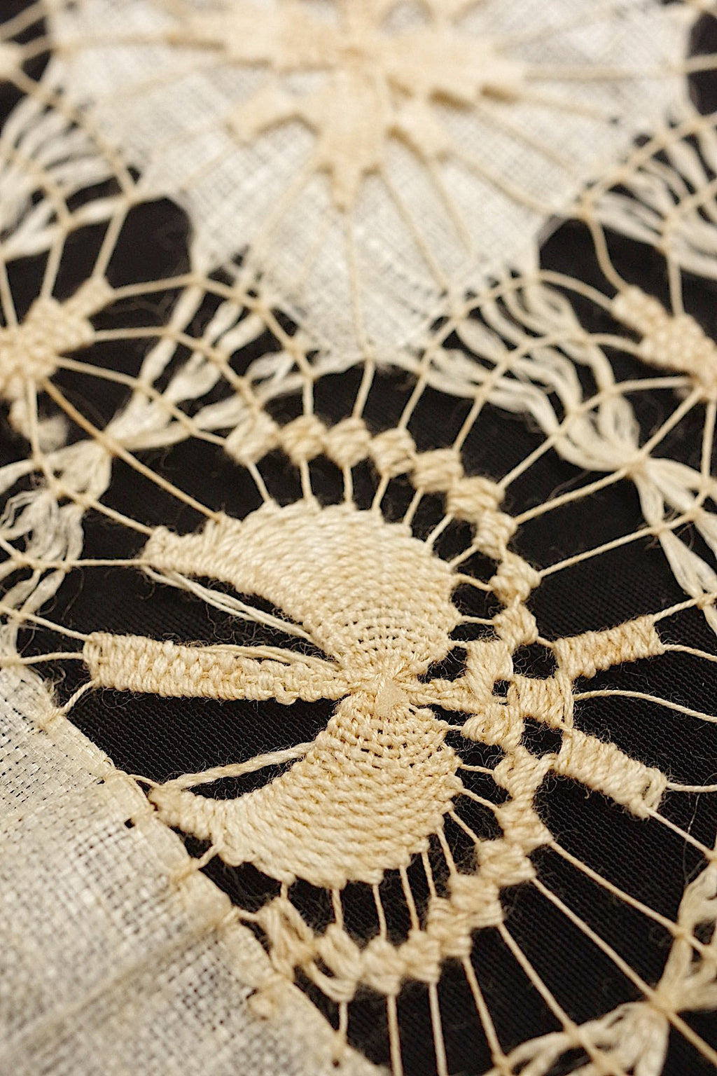 アンティークレース　dentelle ancienne 322cm .FR a l'epoque