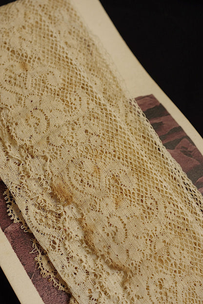アンティークレース　dentelle ancienne 546cm　 .FR a l'epoque