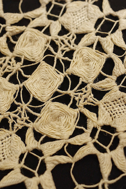 アンティークレース　dentelle ancienne つけ襟1 .FR a l'epoque