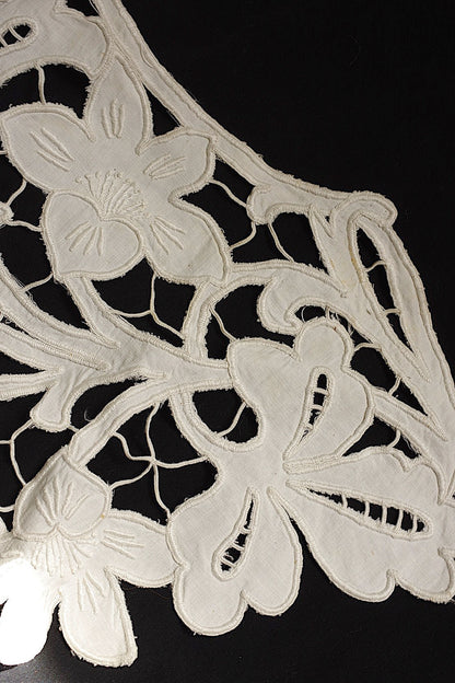 アンティークレース　dentelle ancienne つけ襟2 .FR a l'epoque