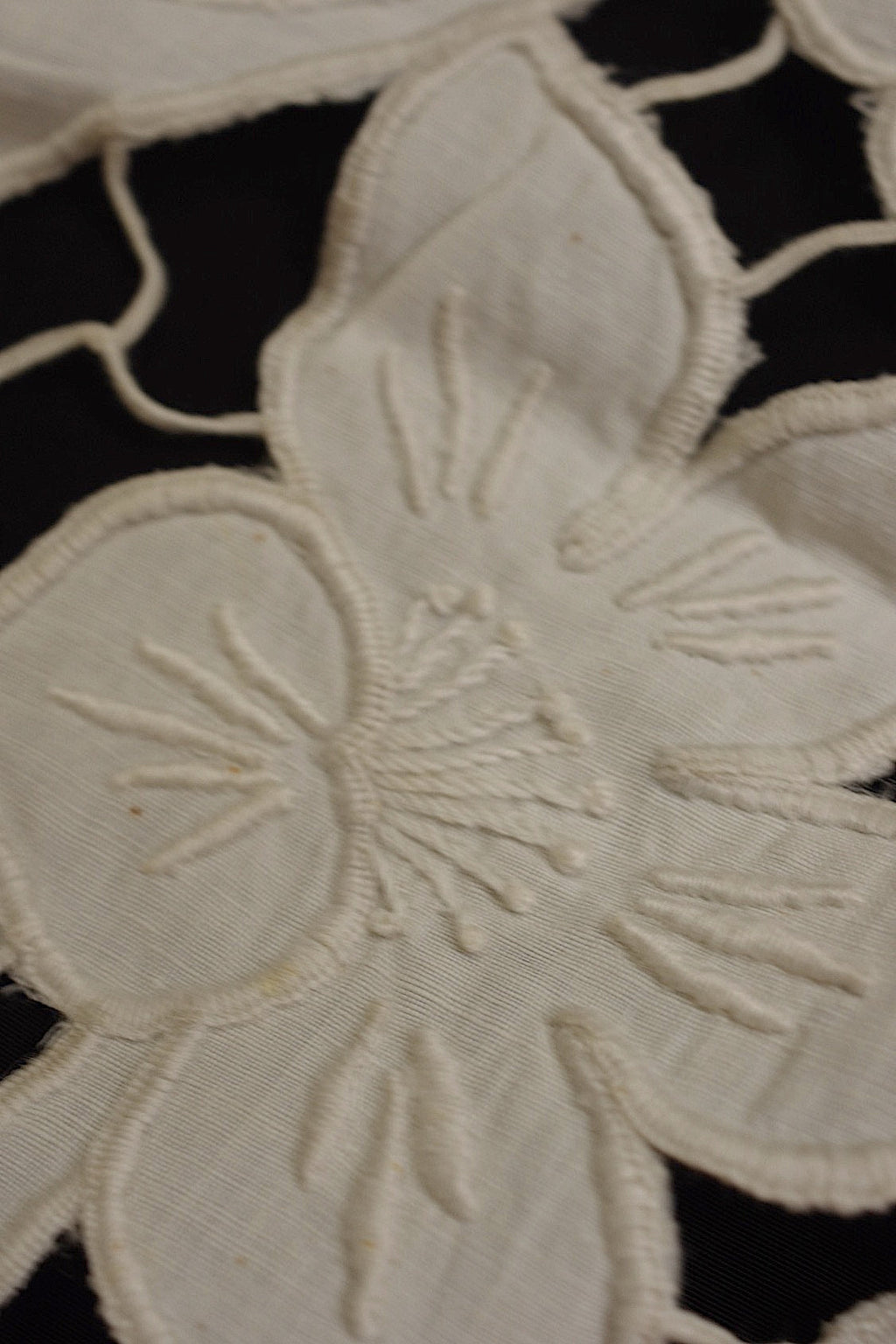 アンティークレース　dentelle ancienne つけ襟2 .FR a l'epoque