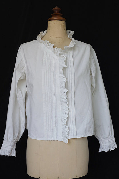 アンティークブラウス　vêtement antique blouse 1 .FR a l'epoque