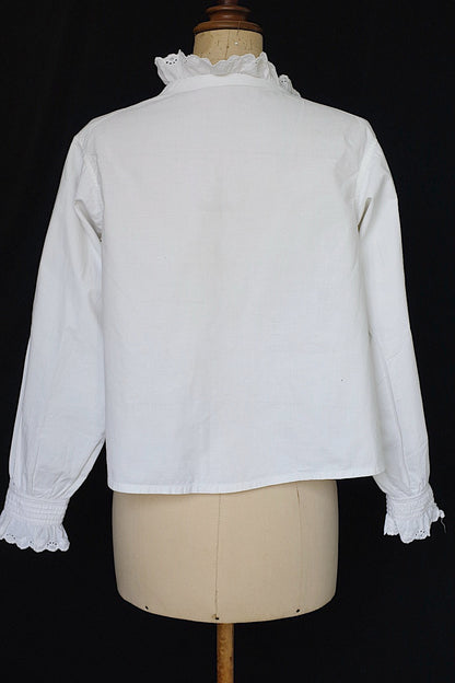 アンティークブラウス　vêtement antique blouse 1 .FR a l'epoque