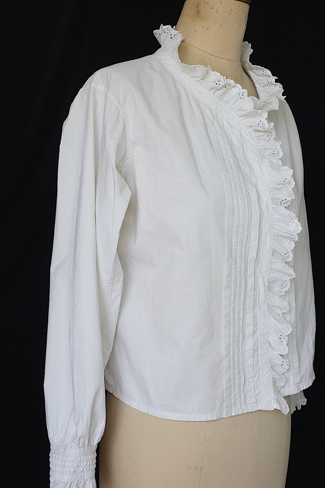 アンティークブラウス　vêtement antique blouse 1 .FR a l'epoque