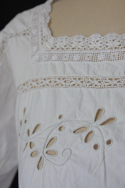 アンティークトップ　vêtement antique cache corset .FR a l'epoque