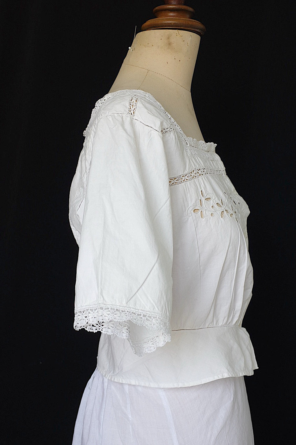 アンティークトップ　vêtement antique cache corset .FR a l'epoque