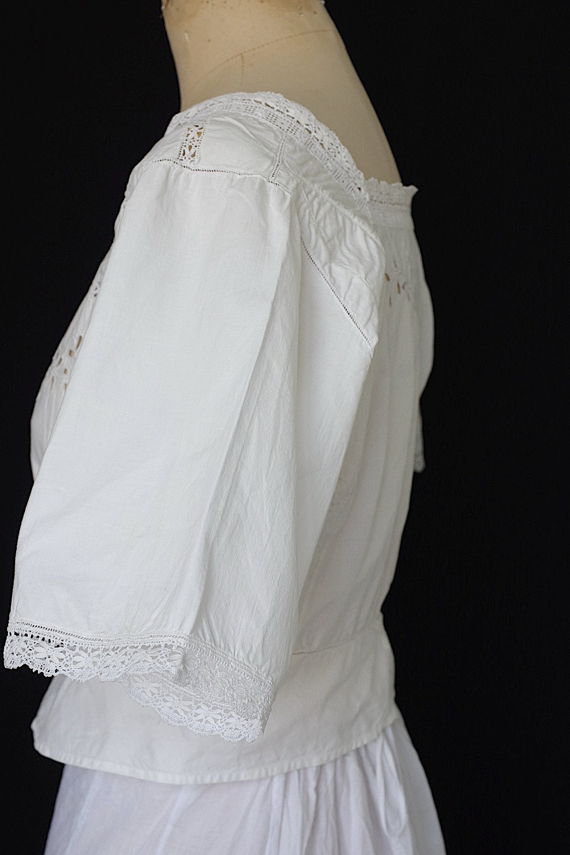 アンティークトップ　vêtement antique cache corset .FR a l'epoque