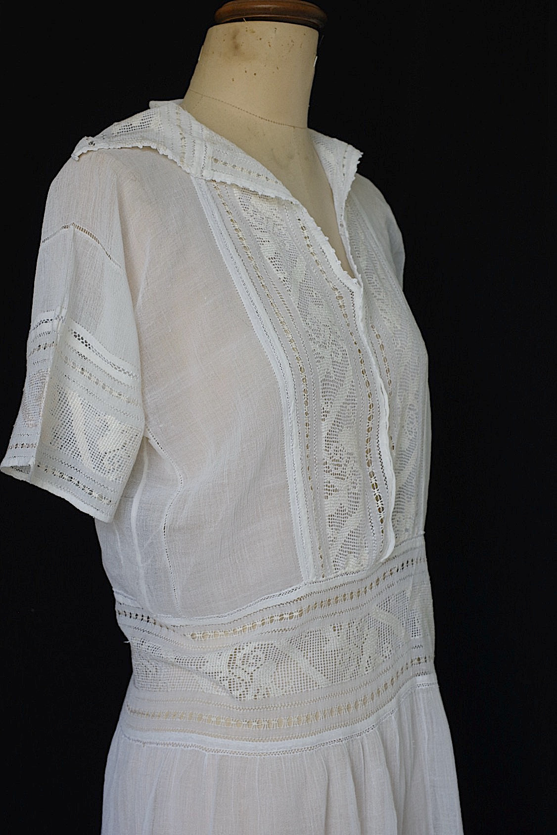 アンティークワンピース　vêtement antique dress .FR a l'epoque