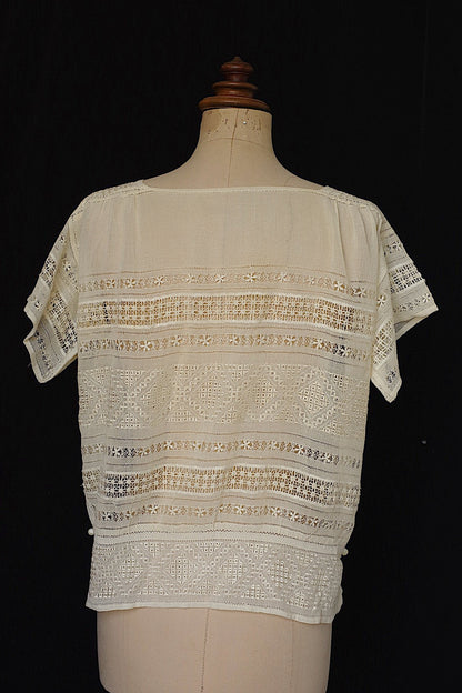 アンティークトップ　vêtement antique top .FR a l'epoque