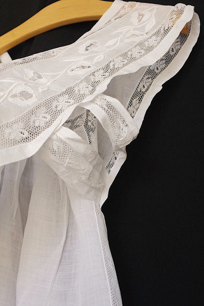 アンティーク子供服　タブリエ　vêtement'enfant antique .FR a l'epoque