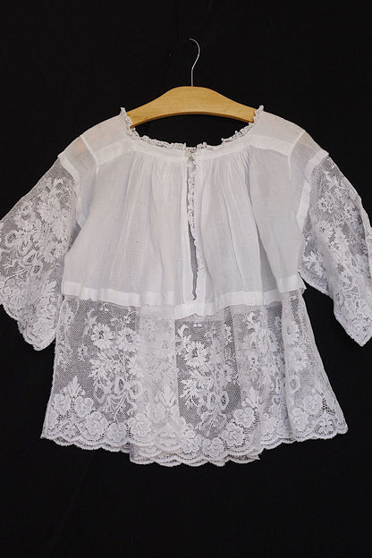 アンティーク子供服　vêtement'enfant antique surplis .FR a l'epoque