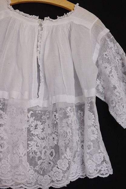 アンティーク子供服　vêtement'enfant antique surplis .FR a l'epoque