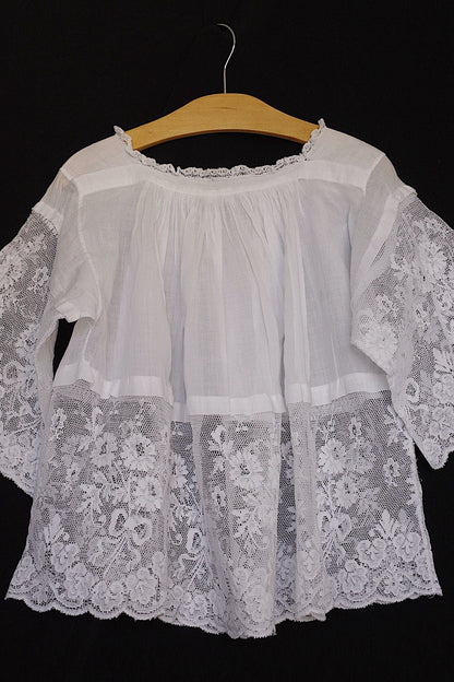 アンティーク子供服　vêtement'enfant antique surplis .FR a l'epoque