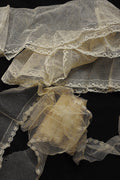 アンティークレース　dentelle ancienne 100cm+440cm .FR a l'epoque