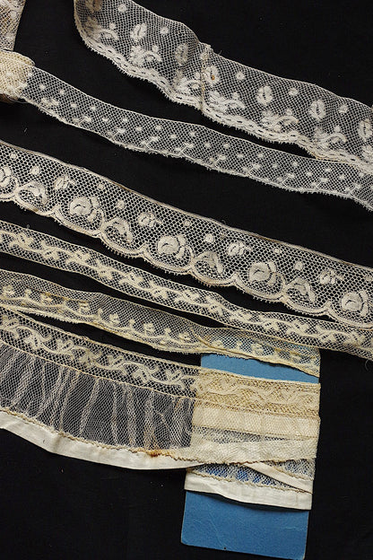 アンティークレース　dentelle ancienne 6本 .FR a l'epoque