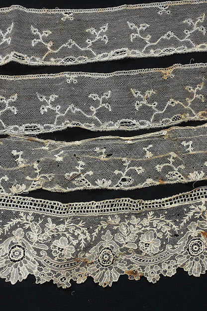 アンティークレース　dentelle ancienne 素材用　2 .FR a l'epoque