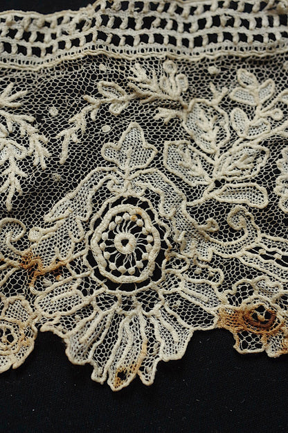 アンティークレース　dentelle ancienne 素材用　2 .FR a l'epoque