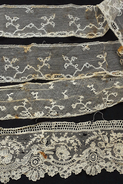 アンティークレース　dentelle ancienne 素材用　2 .FR a l'epoque