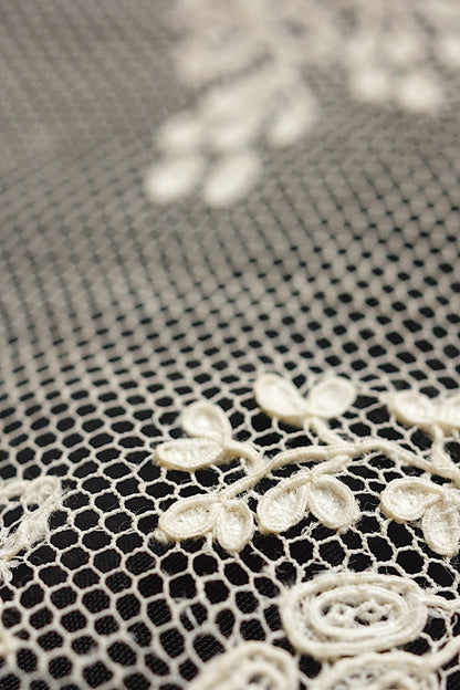 アンティークレース　dentelle ancienne アランソンレース148cm .FR a l'epoque