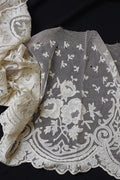 アンティークレース　dentelle ancienne レースハギレ　素材用 .FR a l'epoque