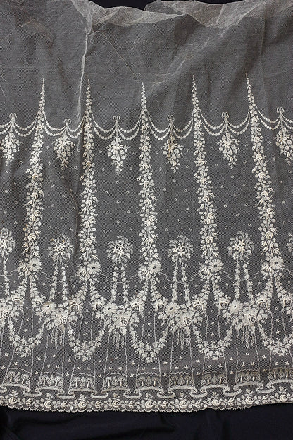 アンティークレース　dentelle ancienne レースハギレ　2 .FR a l'epoque