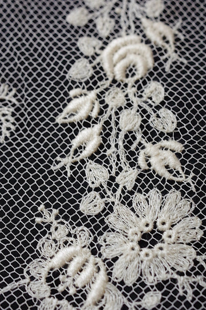 アンティークレース　dentelle ancienne レースハギレ　2 .FR a l'epoque