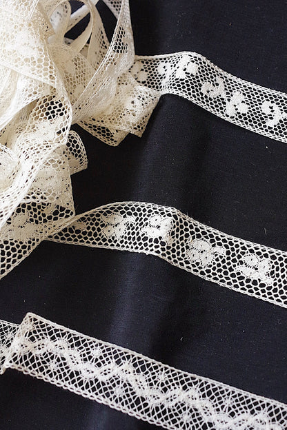 アンティークレース　dentelle ancienne 　3種 .FR a l'epoque