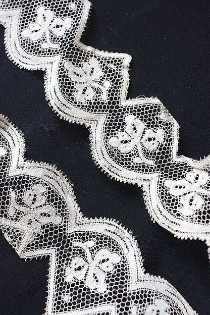 アンティークレース　dentelle ancienne 　554cm .FR a l'epoque