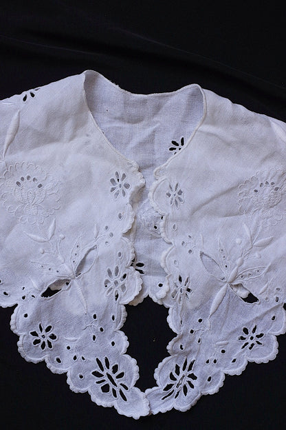 アンティークレース　dentelle ancienne レース襟2 .FR a l'epoque