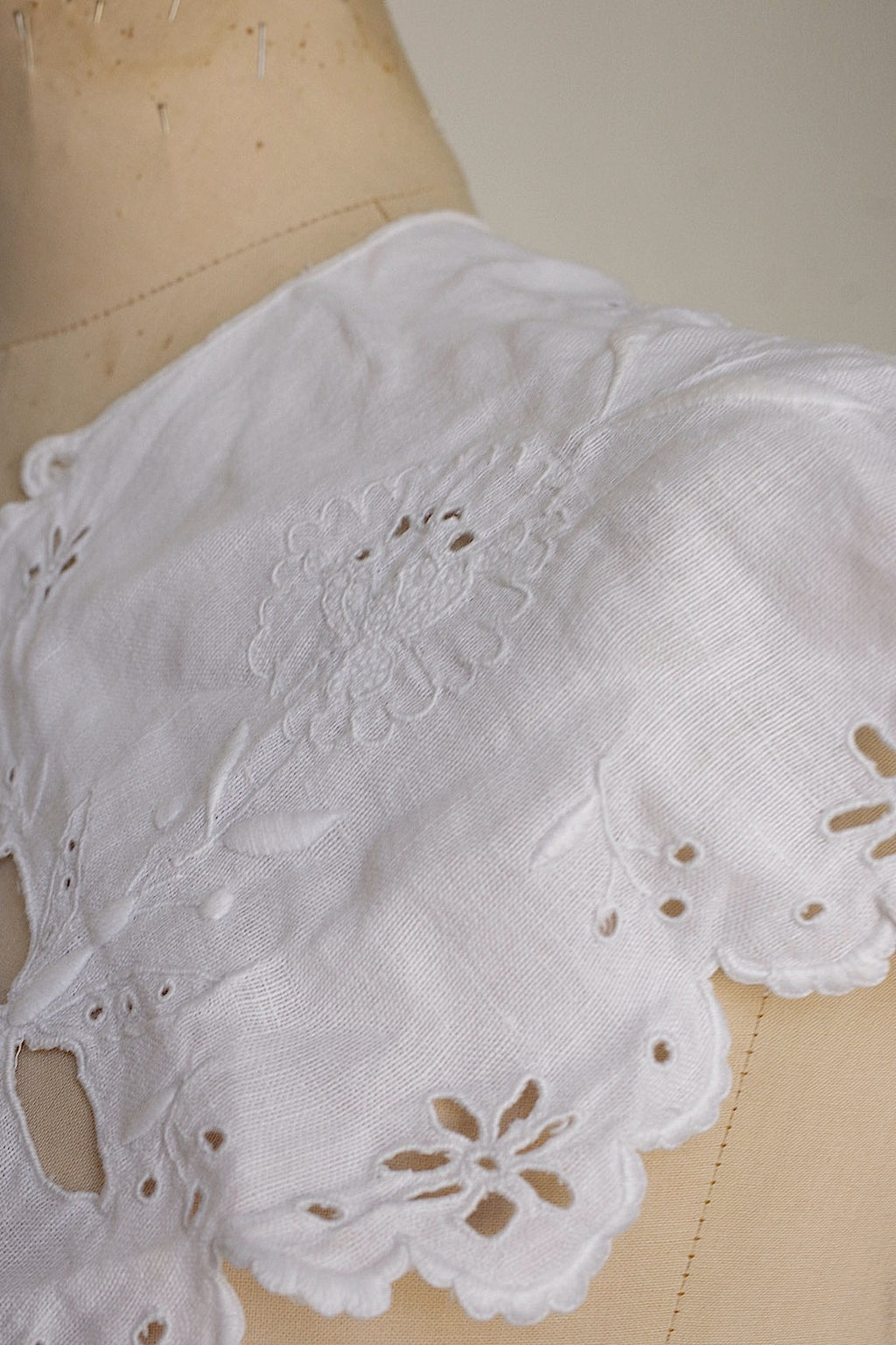 アンティークレース　dentelle ancienne レース襟2 .FR a l'epoque