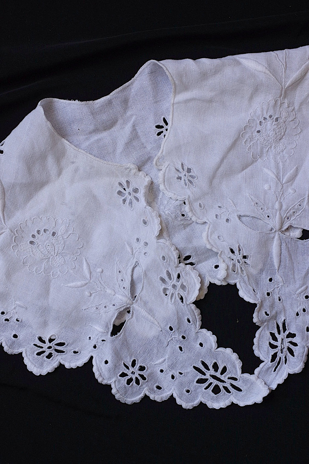 アンティークレース　dentelle ancienne レース襟2 .FR a l'epoque