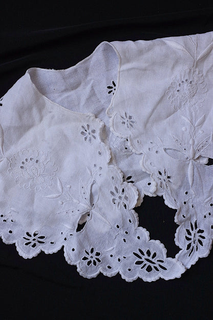 アンティークレース　dentelle ancienne レース襟2 .FR a l'epoque