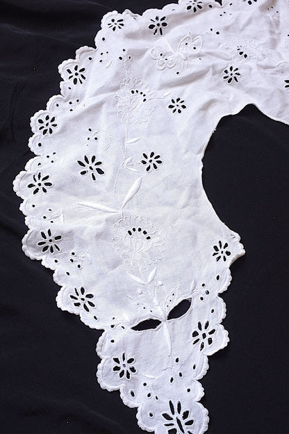 アンティークレース　dentelle ancienne レース襟2 .FR a l'epoque