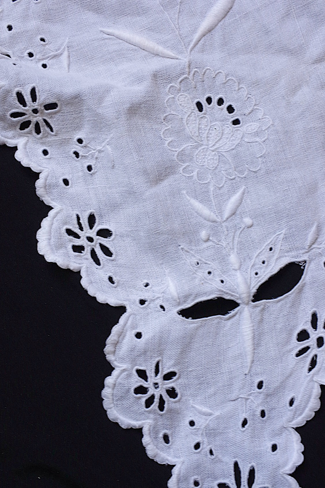 アンティークレース　dentelle ancienne レース襟2 .FR a l'epoque