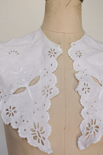 アンティークレース　dentelle ancienne レース襟2 .FR a l'epoque