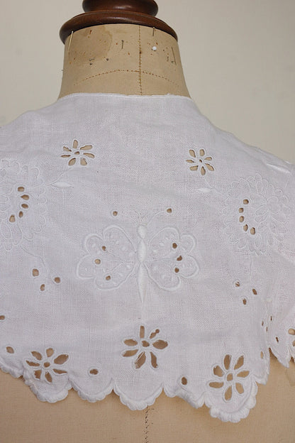 アンティークレース　dentelle ancienne レース襟2 .FR a l'epoque