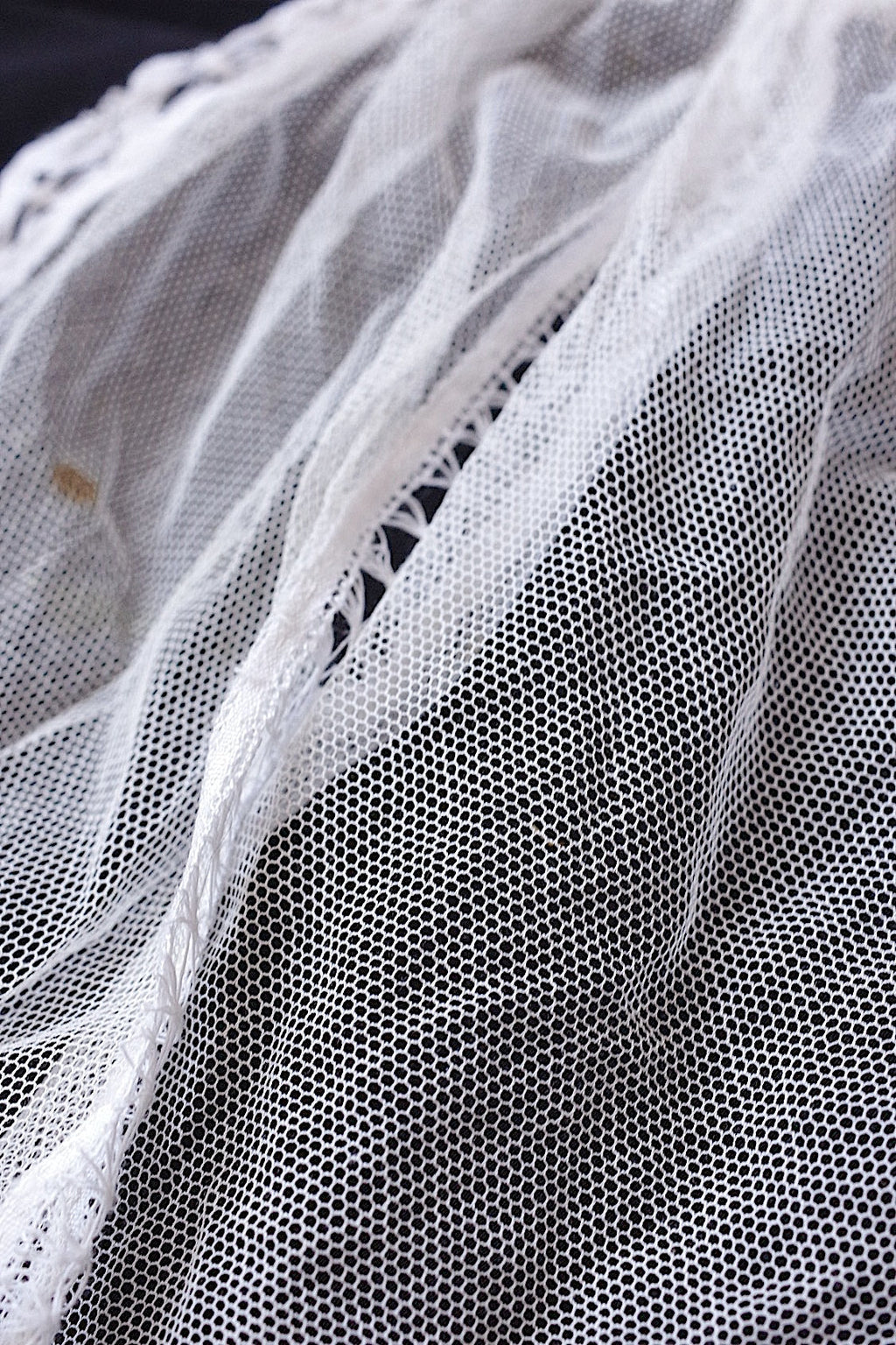 アンティークレース　dentelle ancienne 首元周り　lot .FR a l'epoque