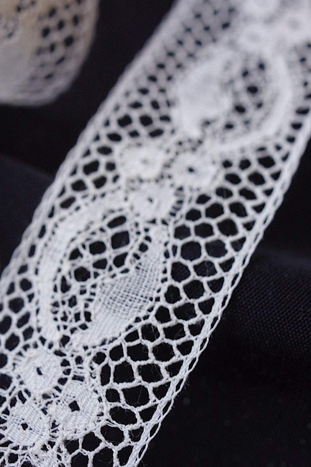 アンティークレース　dentelle ancienne 1110cm .FR a l'epoque